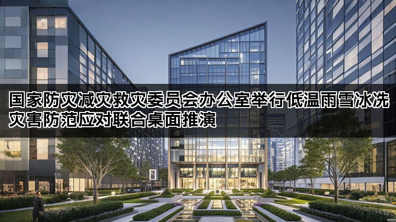 国家防灾减灾救灾委员会办公室举行低温雨雪冰冻灾害防范应对联合桌面推演 国家防灾减灾救灾委员会办公室举行低温雨雪冰冻灾害防范应对联合桌面推演