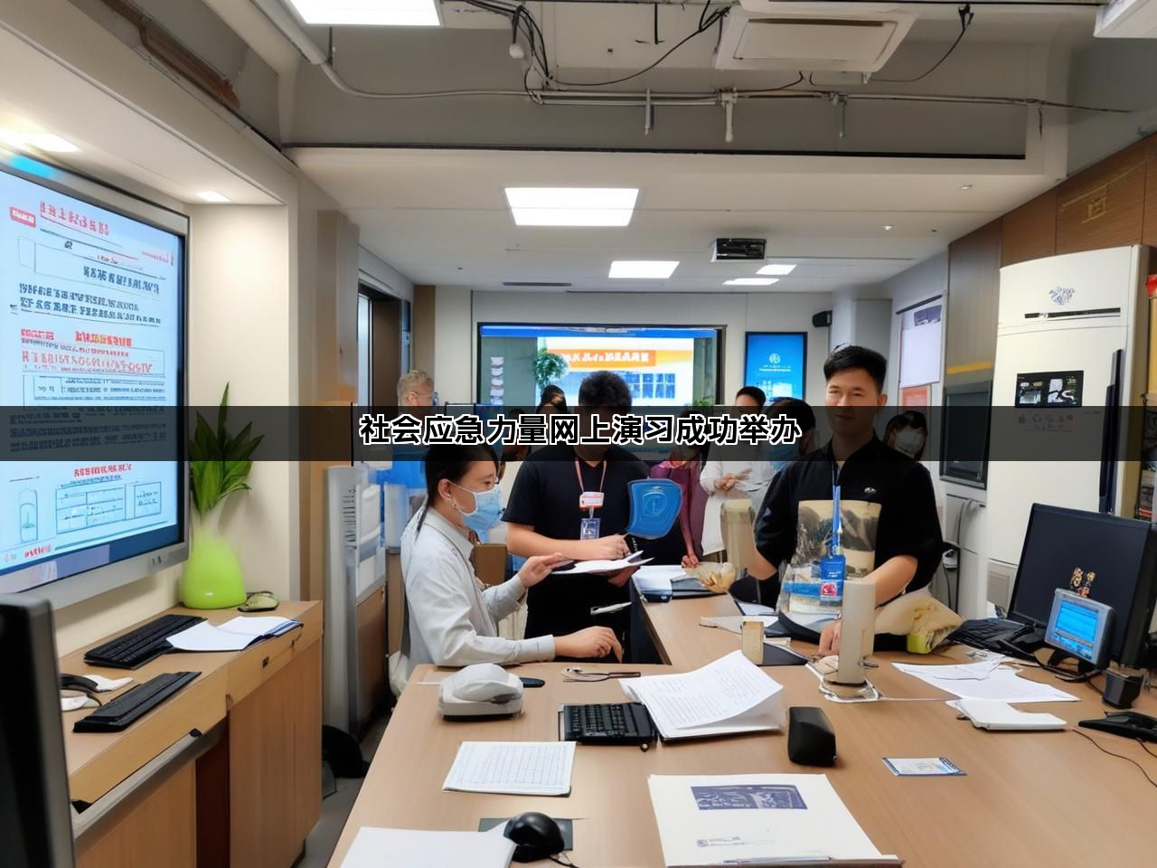 社会应急力量网上演习成功举办 社会应急力量网上演习成功举办
