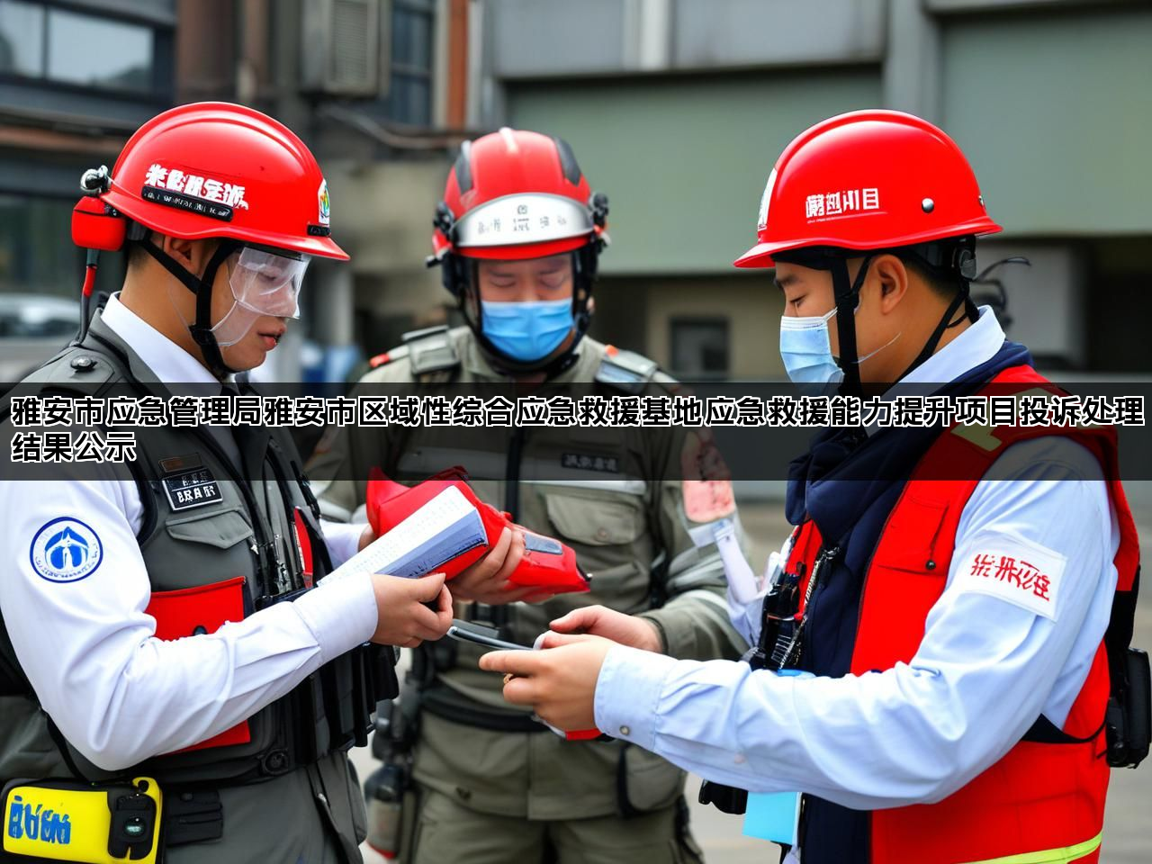 雅安市应急管理局雅安市区域性综合应急救援基地应急救援能力提升项目投诉处理结果公示 雅安市应急管理局雅安市区域性综合应急救援基地应急救援能力提升项目投诉处理结果公示
