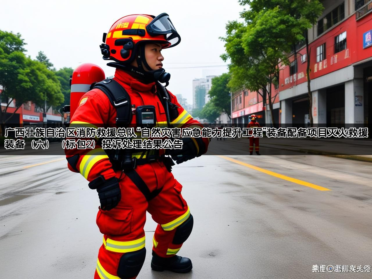 广西壮族自治区消防救援总队“自然灾害应急能力提升工程”装备配备项目灭火救援装备(六)(标包2)投诉处理结果公告 广西壮族自治区消防救援总队“自然灾害应急能力提升工程”装备配备项目灭火救援装备(六)(标包2)投诉处理结果公告