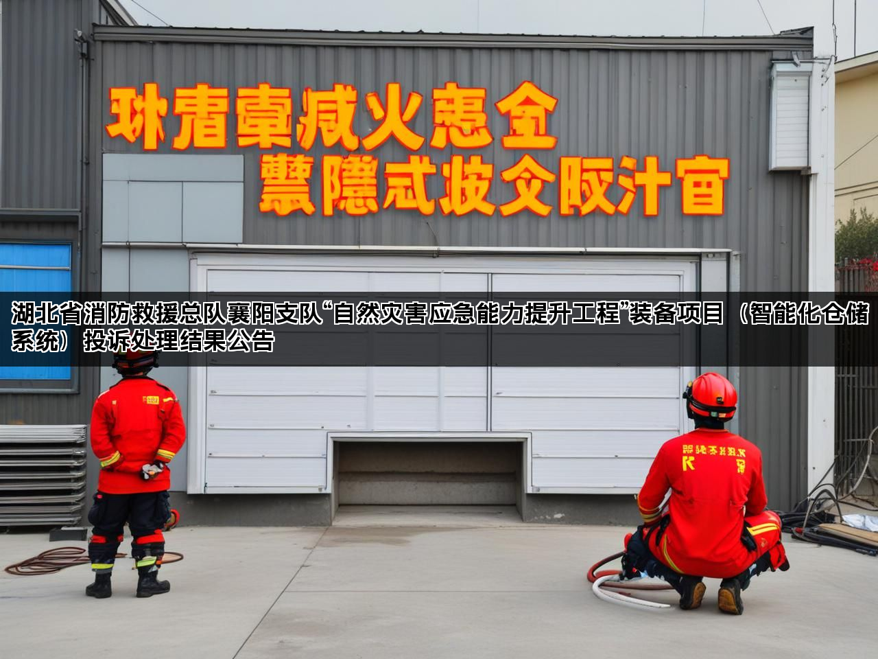 湖北省消防救援总队襄阳支队“自然灾害应急能力提升工程”装备项目(智能化仓储系统)投诉处理结果公告 湖北省消防救援总队襄阳支队“自然灾害应急能力提升工程”装备项目(智能化仓储系统)投诉处理结果公告
