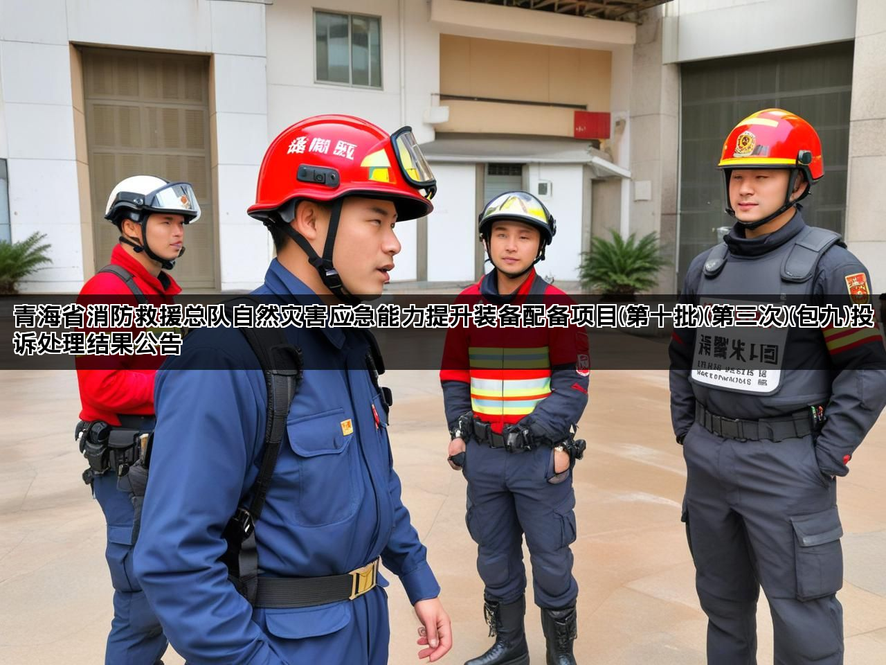 青海省消防救援总队自然灾害应急能力提升装备配备项目(第十批)(第三次)(包九)投诉处理结果公告